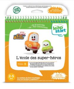 LEAPFROG - LEAPSTART LIVRE ÉDUCATIF (NIVEAU 1) TUT TUT CORY BOLIDES - L'ÉCOLE DES SUPER-HÉROS